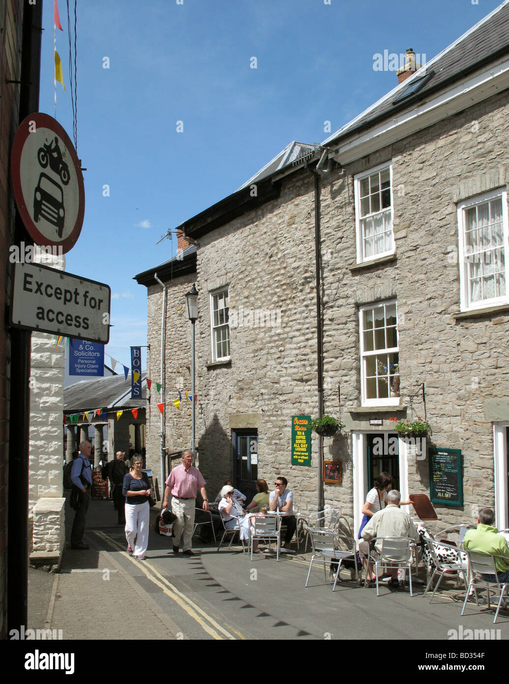 Hay-on-Wye Powys, Wales GB UK 2009 Stockfoto