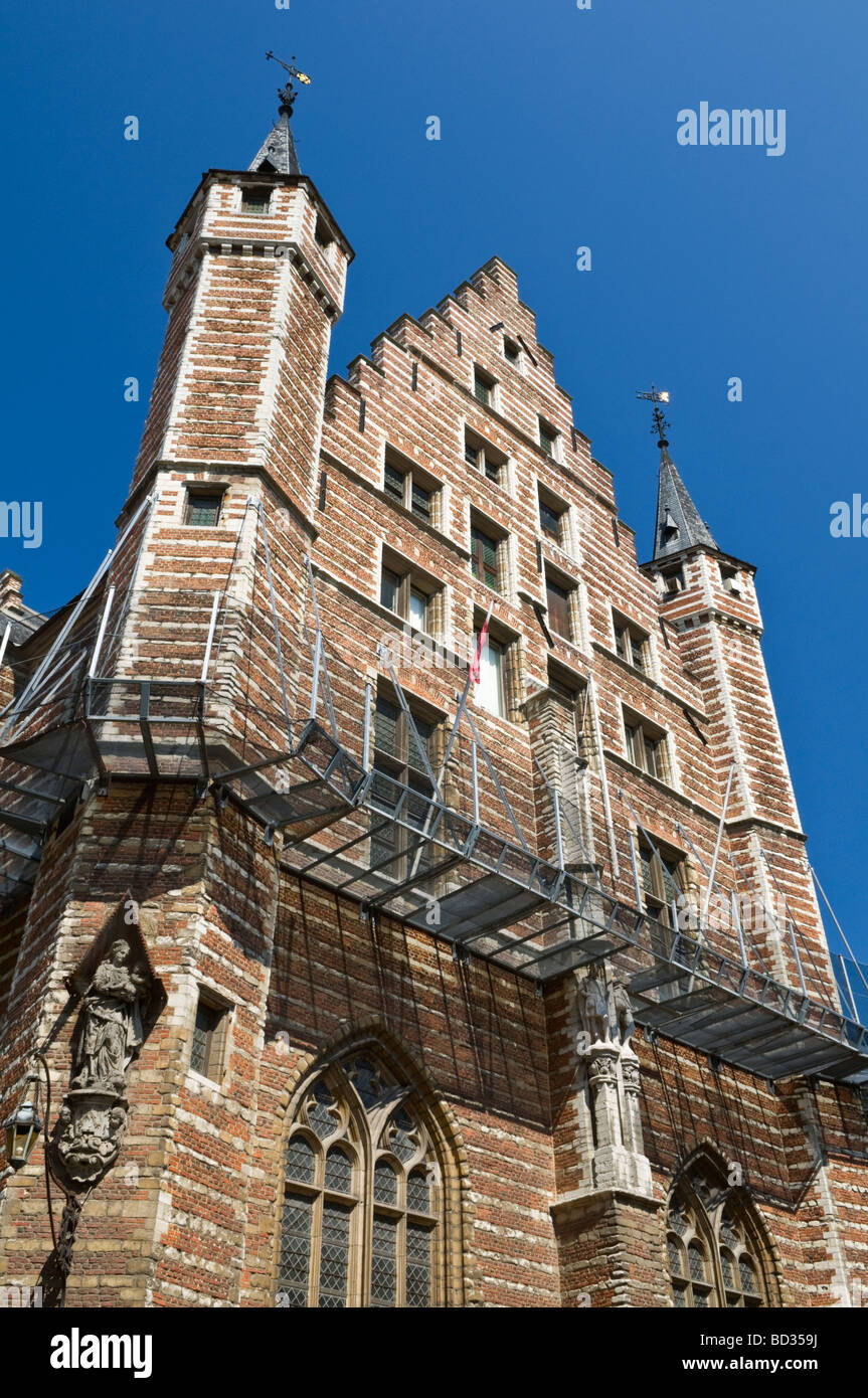 Vleeshuis Metzger Hall Museum Antwerpen-Belgien Stockfoto