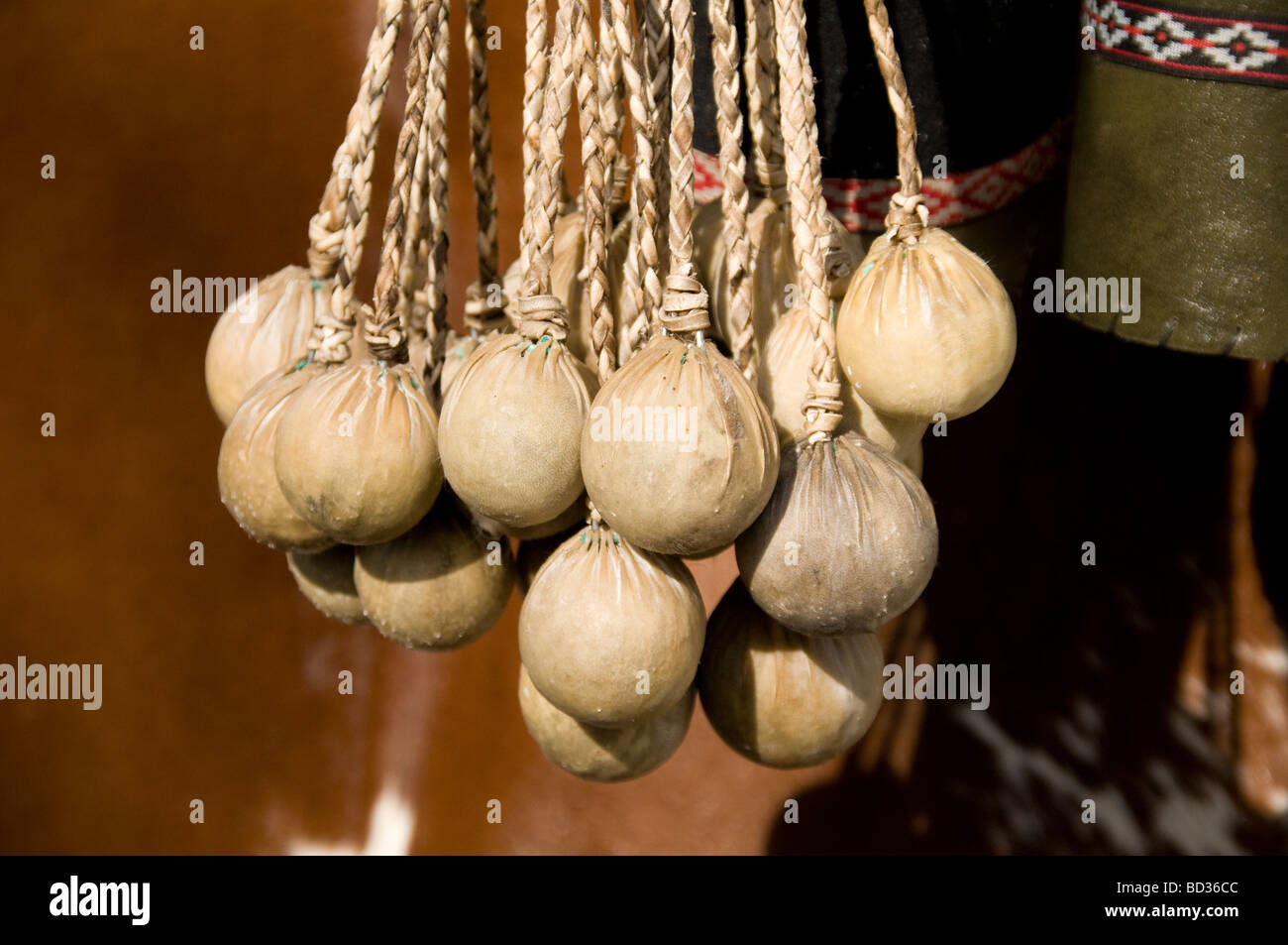 Bolas auf Verkauf in Marktstand in Tigre, Buenos Aires, Argentinien Stockfoto