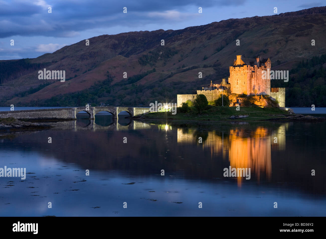 Eilean Donan Castle, Schottland. Stockfoto