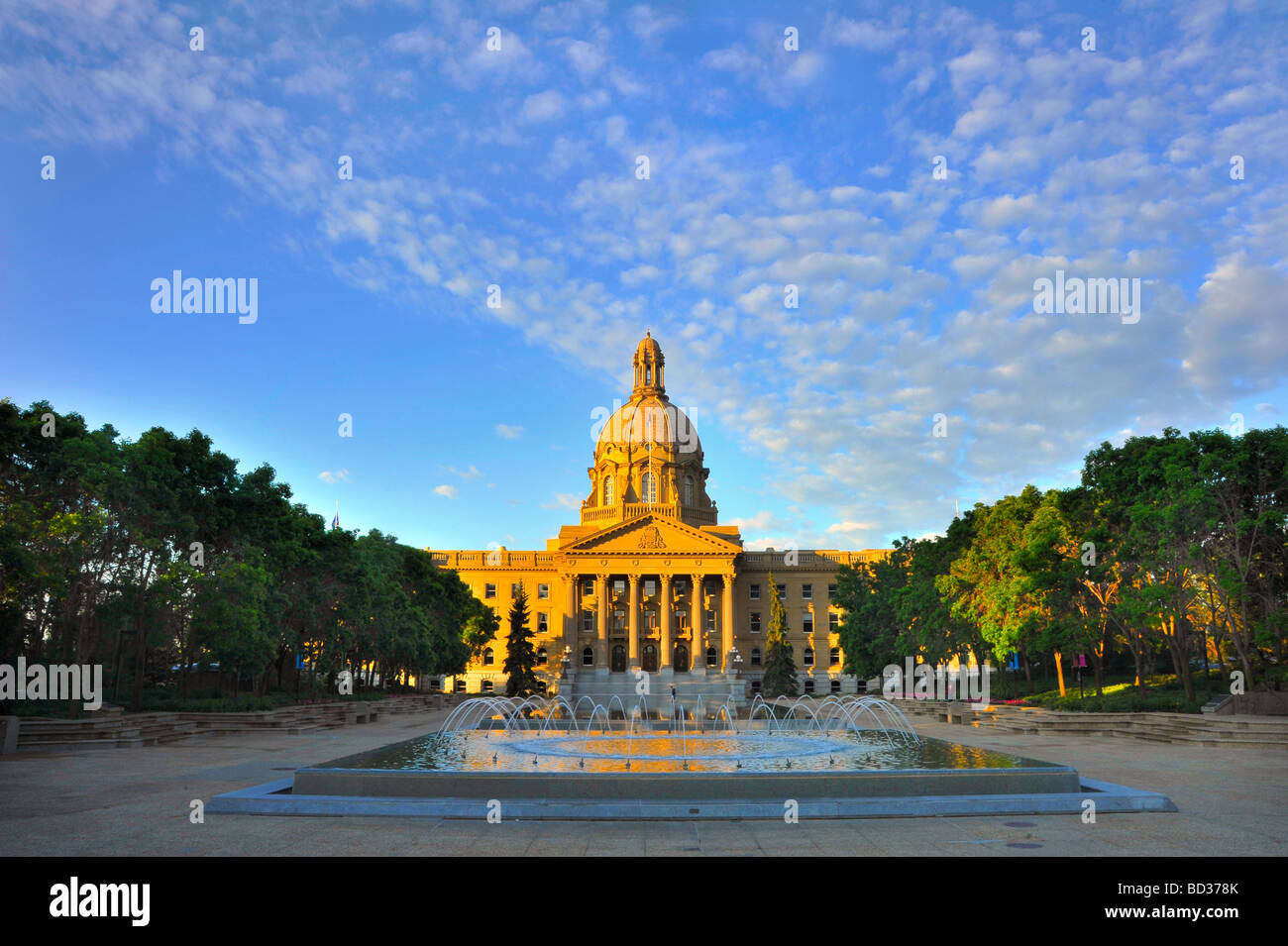 Alberta Legislative Building Stockfoto