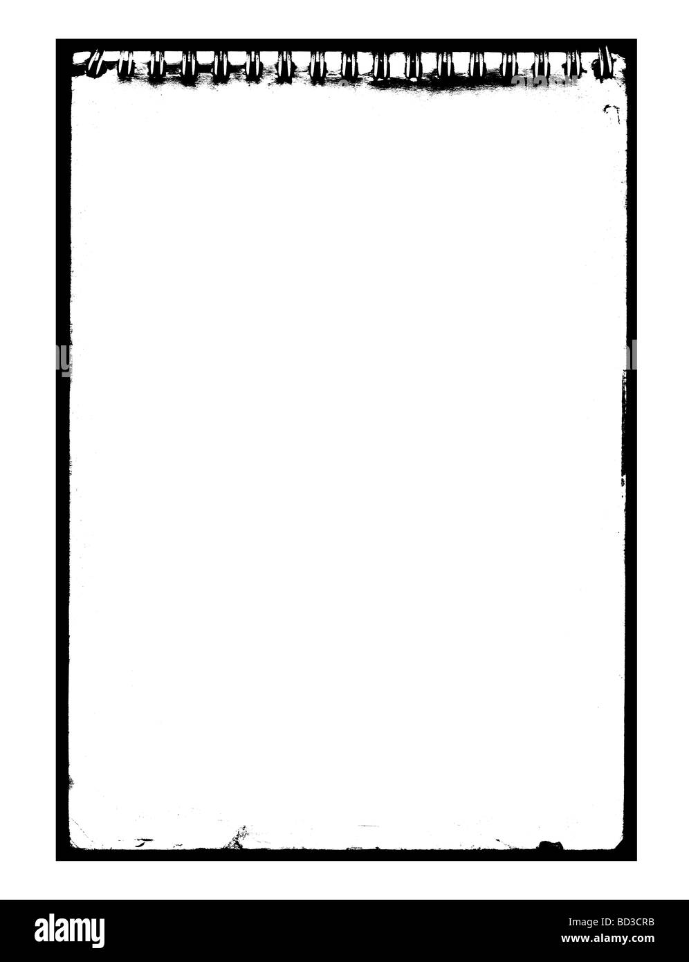 alten Rahmen im Grunge-Stil Stockfoto