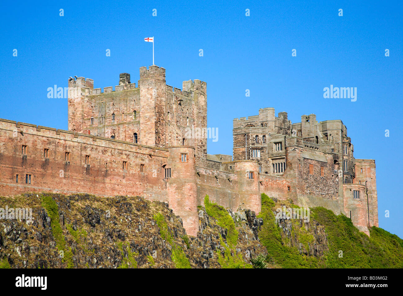 Bamburgh Castle Bamburgh Northumberland England Stockfoto