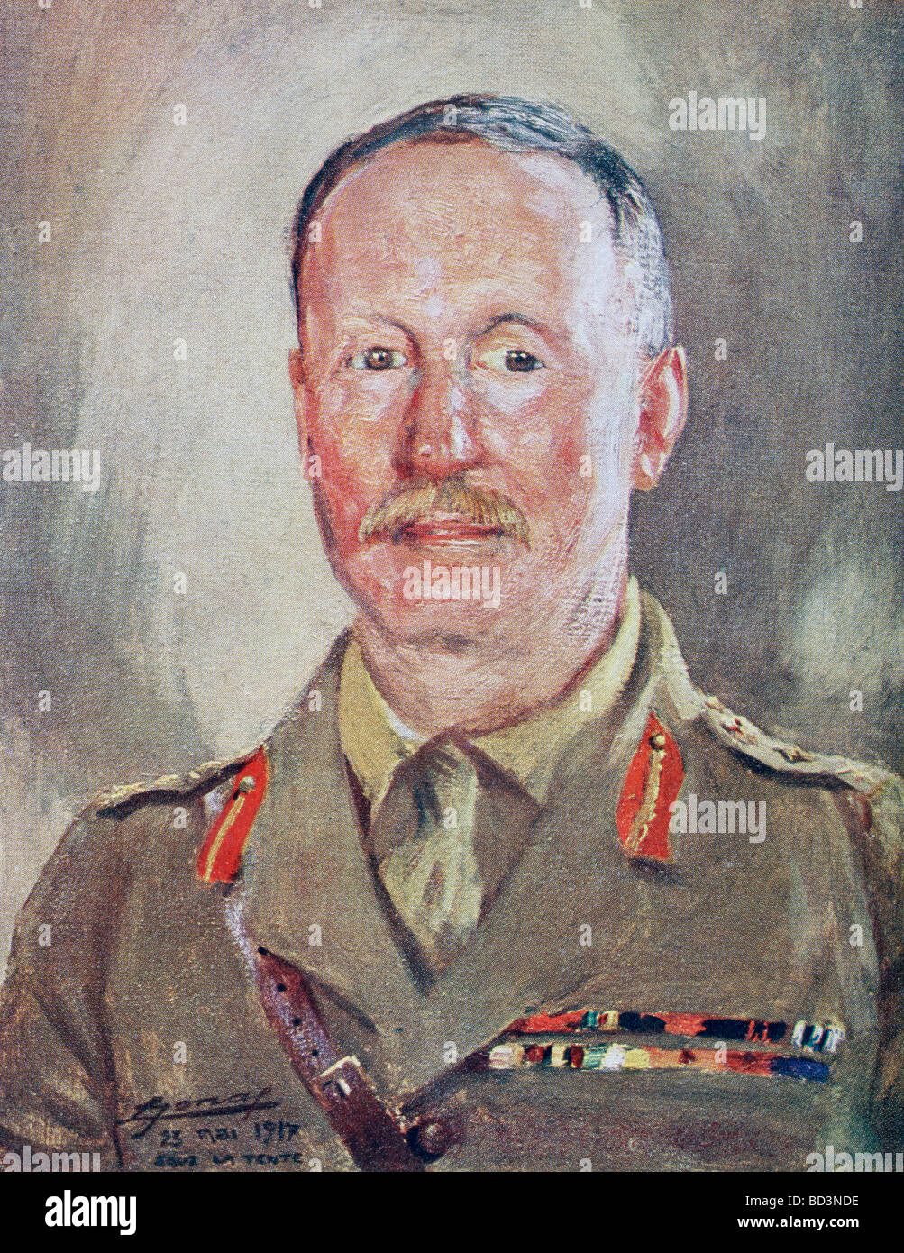 Generalleutnant Sir William Pulteney, 1861 - 1941. Britischer General Des Ersten Weltkriegs. Stockfoto