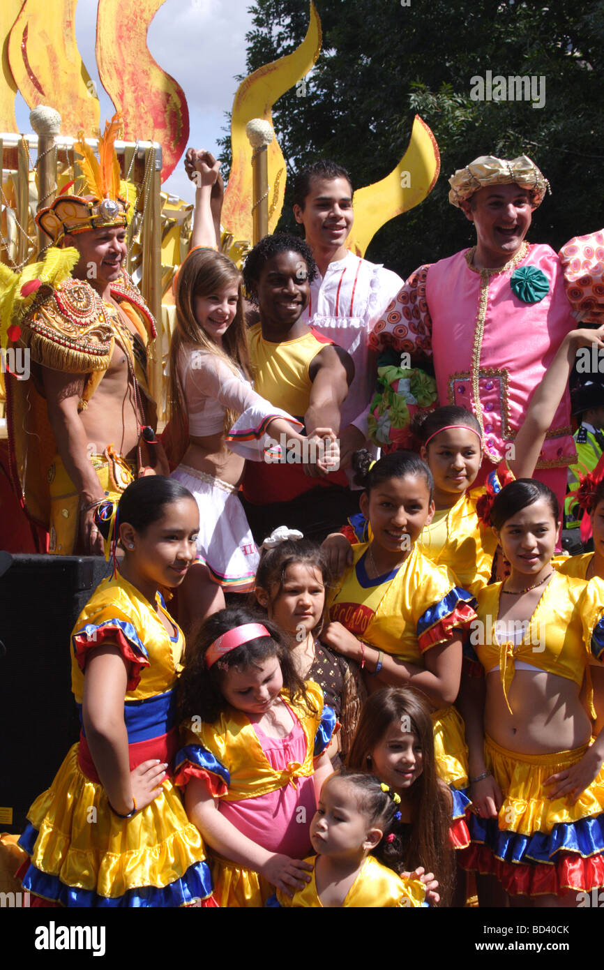Carnaval del Pueblo London 2009 Stockfoto