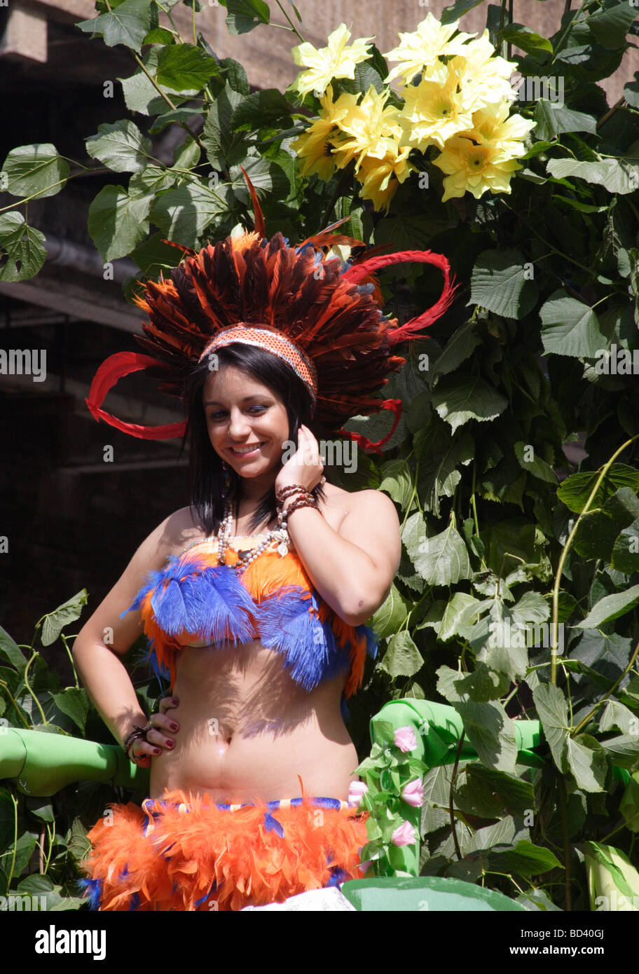 Carnaval del Pueblo London 2009 Stockfoto