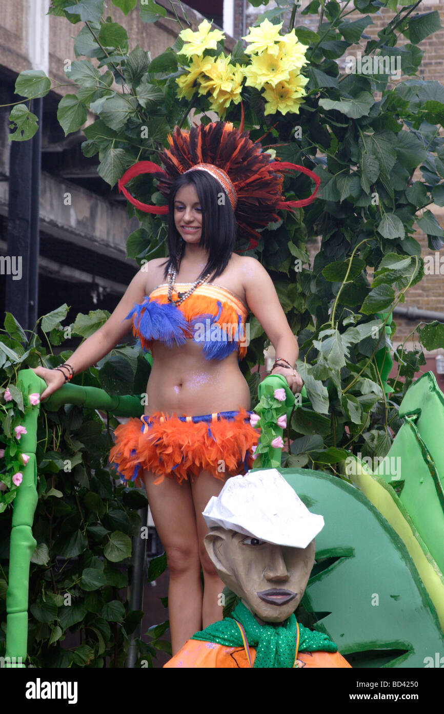 Carnaval del Pueblo London 2009 Stockfoto