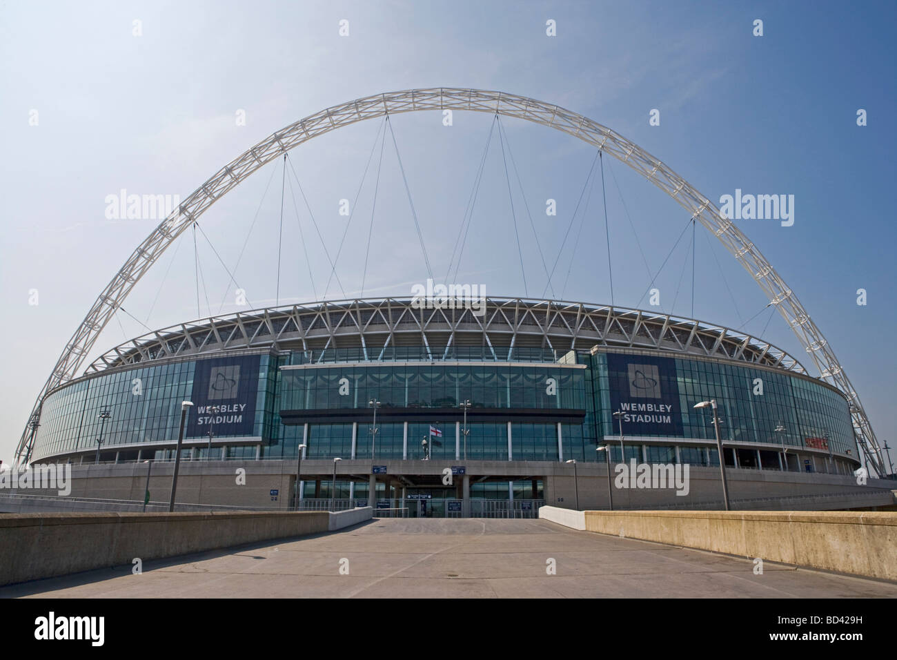 Wembley-Stadion London England Donnerstag, 2. Juli 2009 Stockfoto