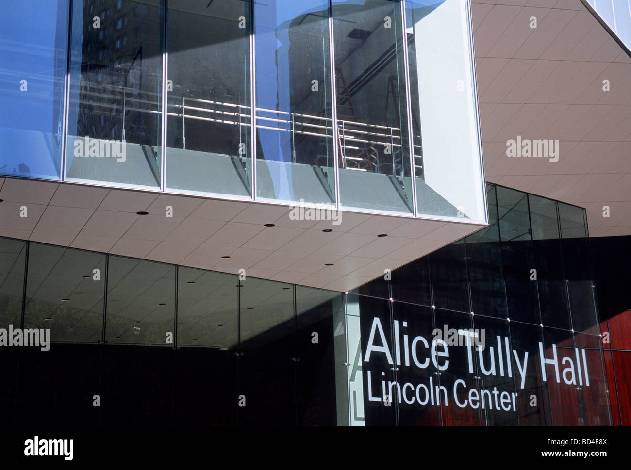 Alice Tully Hall Lincoln Center in New York City USA Stockfoto