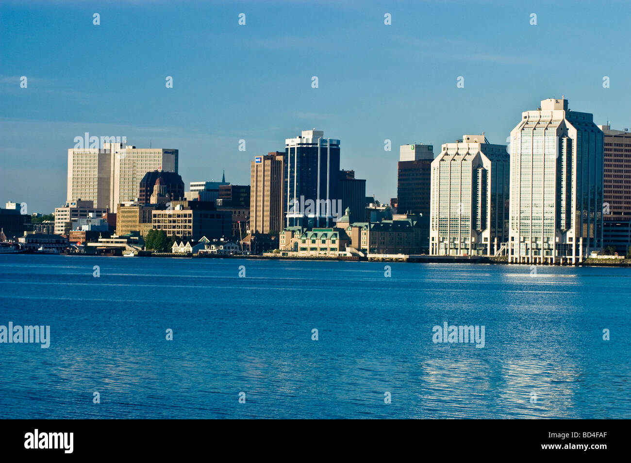 Purdy Wharf, Twin Tower, Halifax Waterfront Architektur, Nova Scotia, Kanada Stockfoto Purdy Wharf, Twin Tower, Halifax Waterfront Architektur, Nova Scotia, Kanada Stockfoto