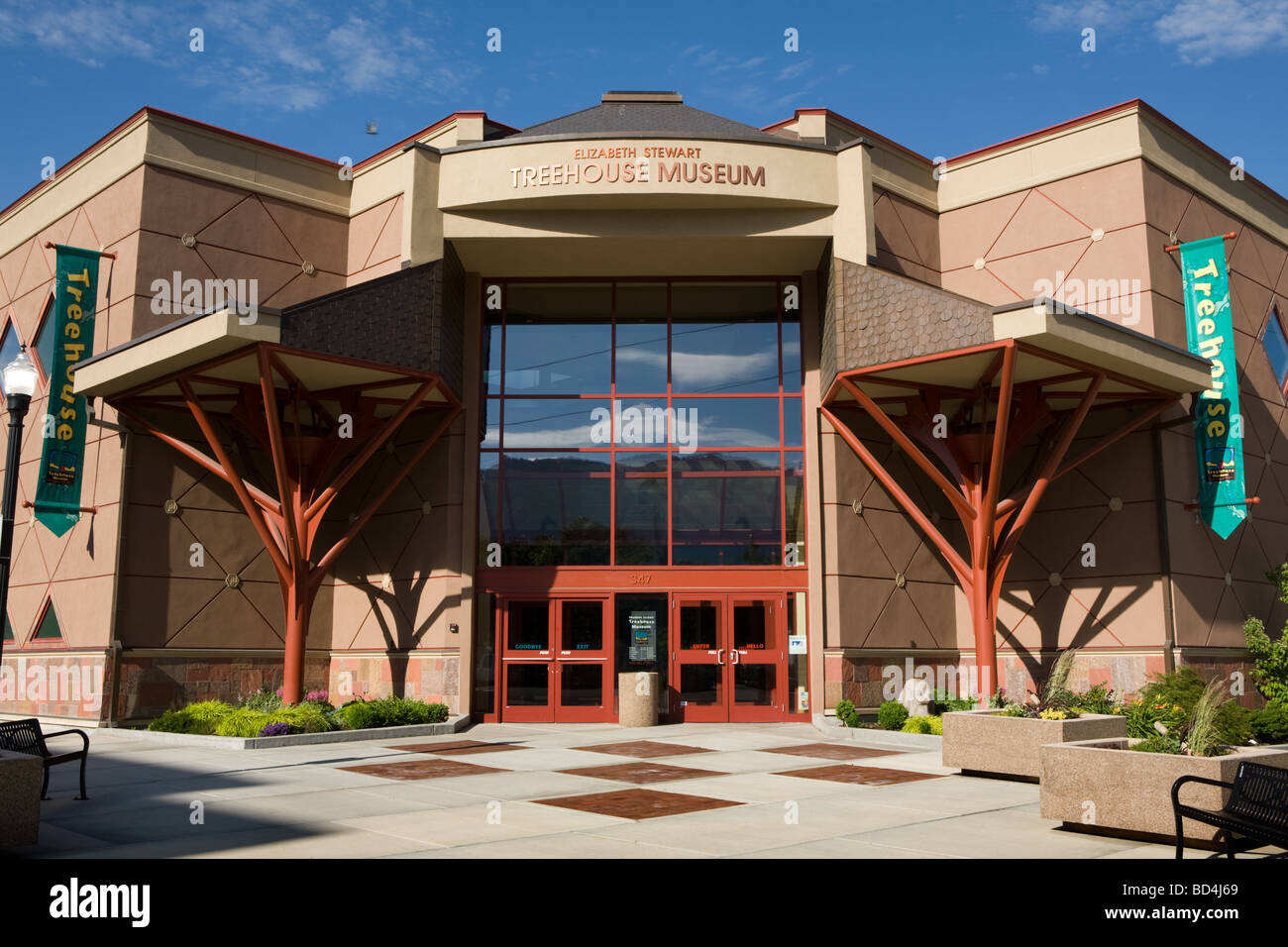 Elizabeth Stuart Baumhaus Museum in Ogden in Utah Stockfoto