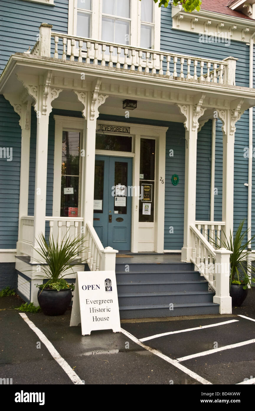 Immergrüne Haus, Dartmouth Heritage Museum Gebäude, Halifax, Nova Scotia, Kanada Stockfoto