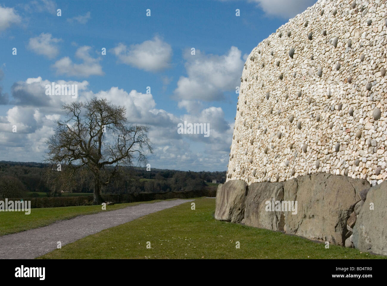 Newgrange Irland Stockfoto