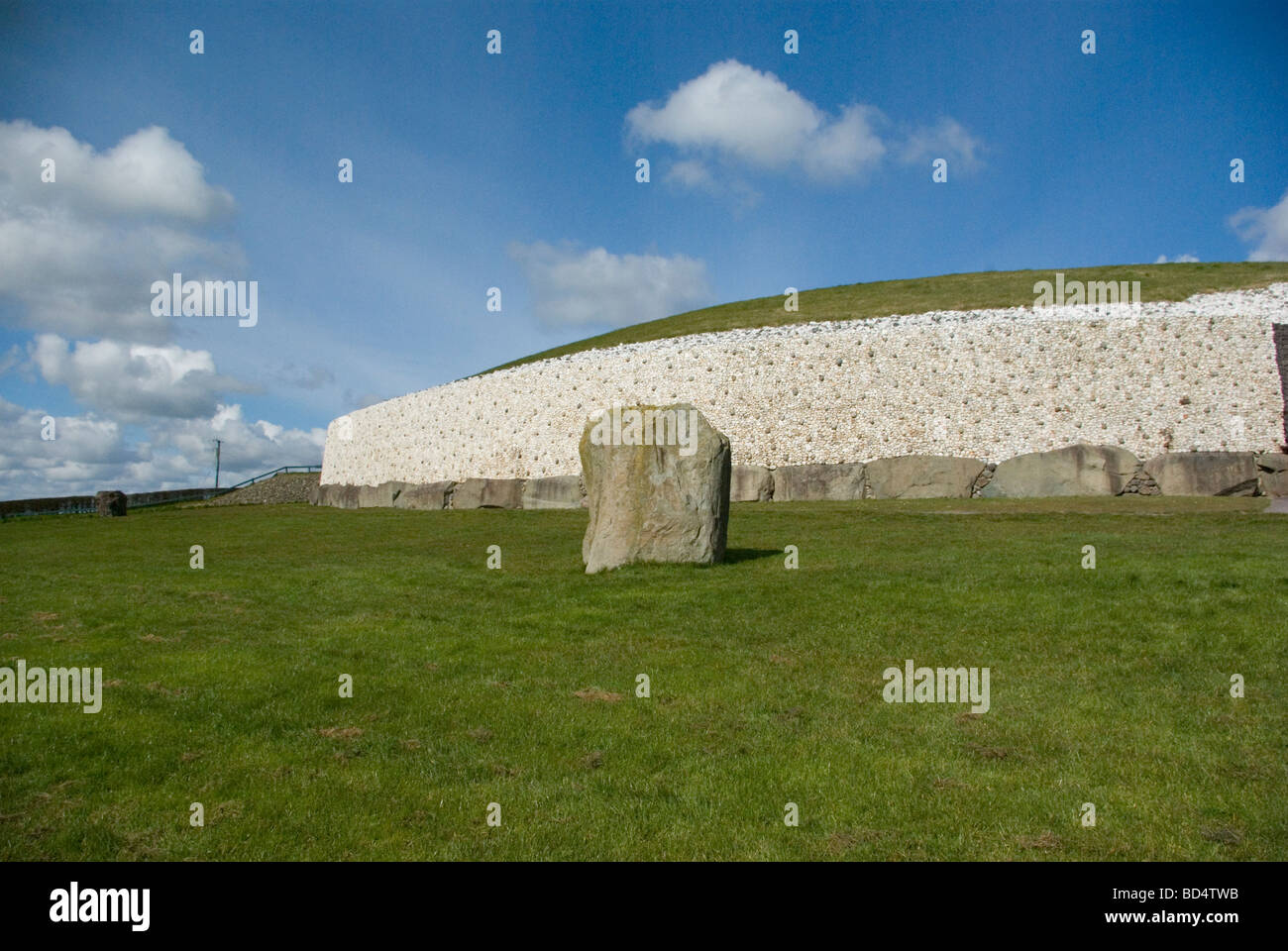 Newgrange Irland Stockfoto