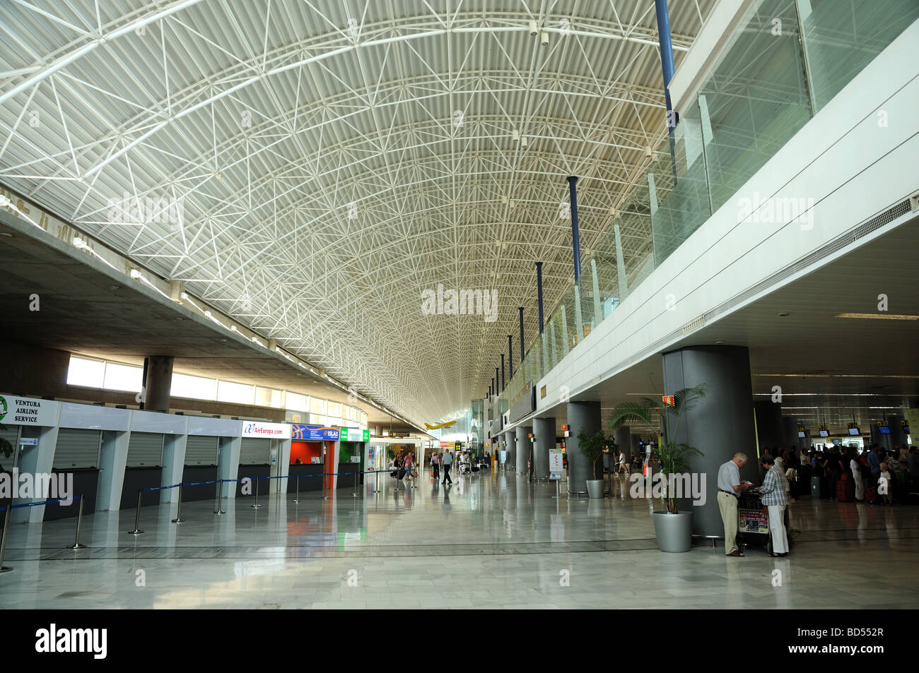 Flughafen von Fuerteventura, Kanarische Inseln-Spanien Stockfoto
