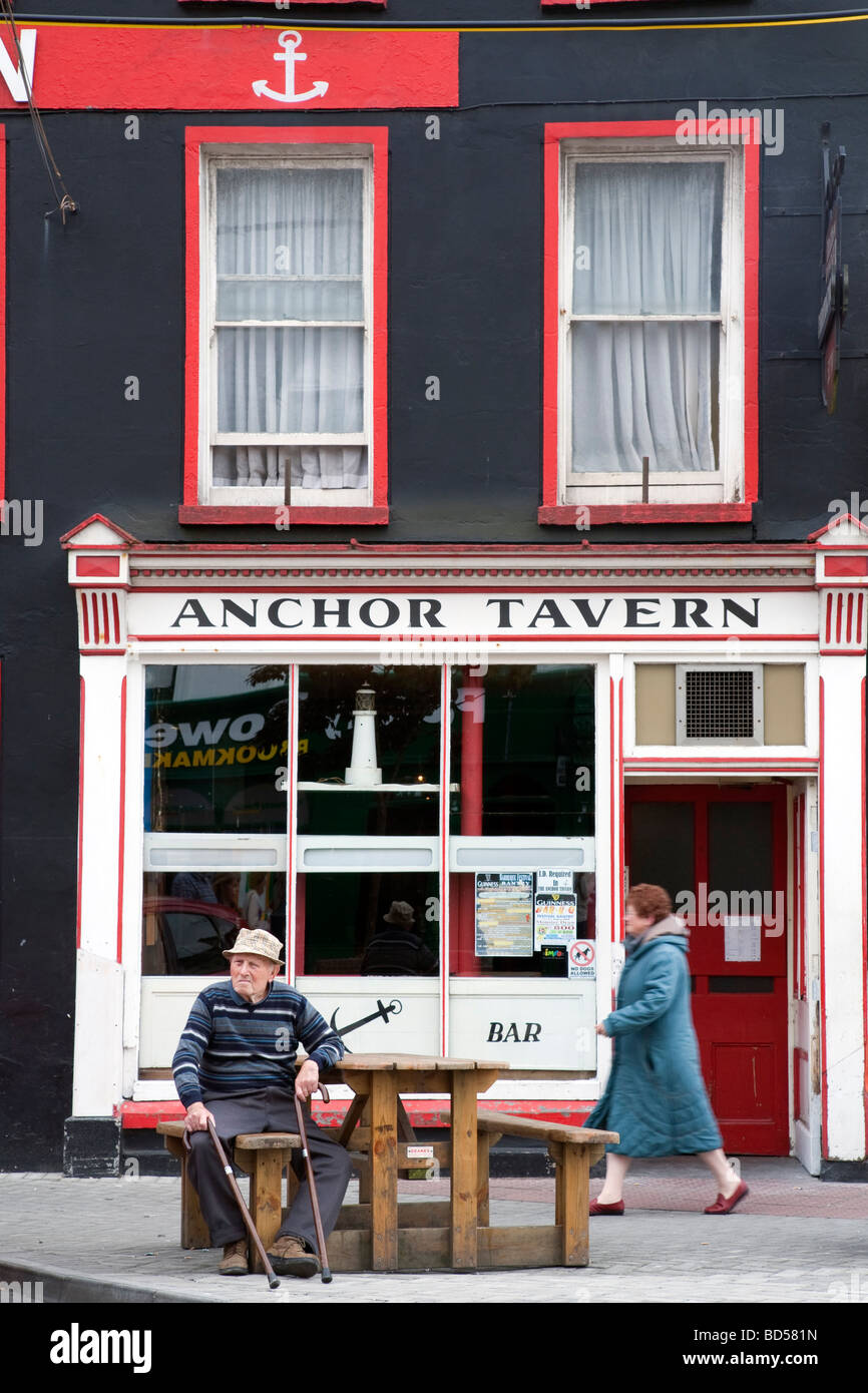 Der Anker Taverne Bantry Bantry Bay Bantry West Cork Irland Stockfoto