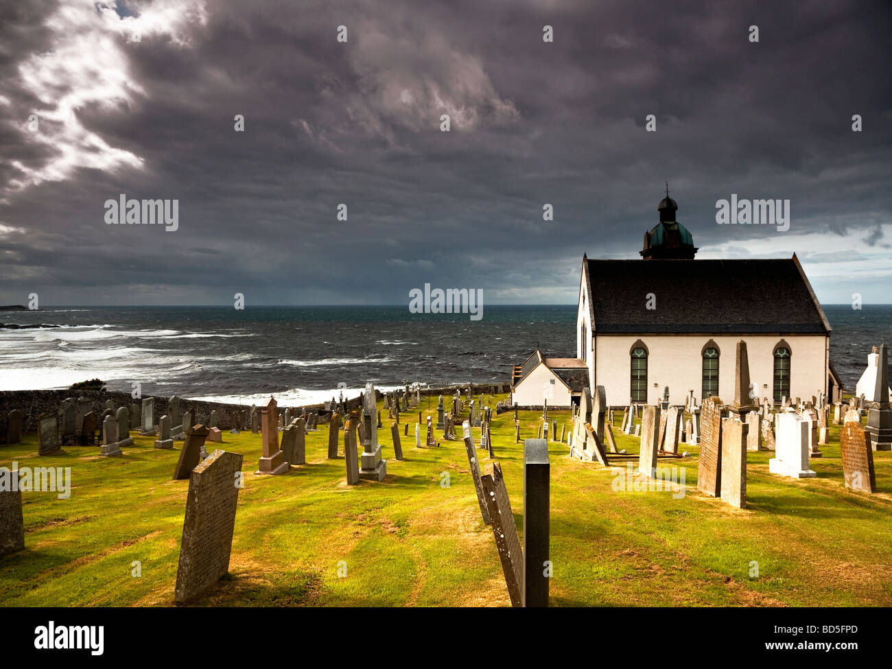 Friedhof in Schottland, Großbritannien, Europa Stockfoto