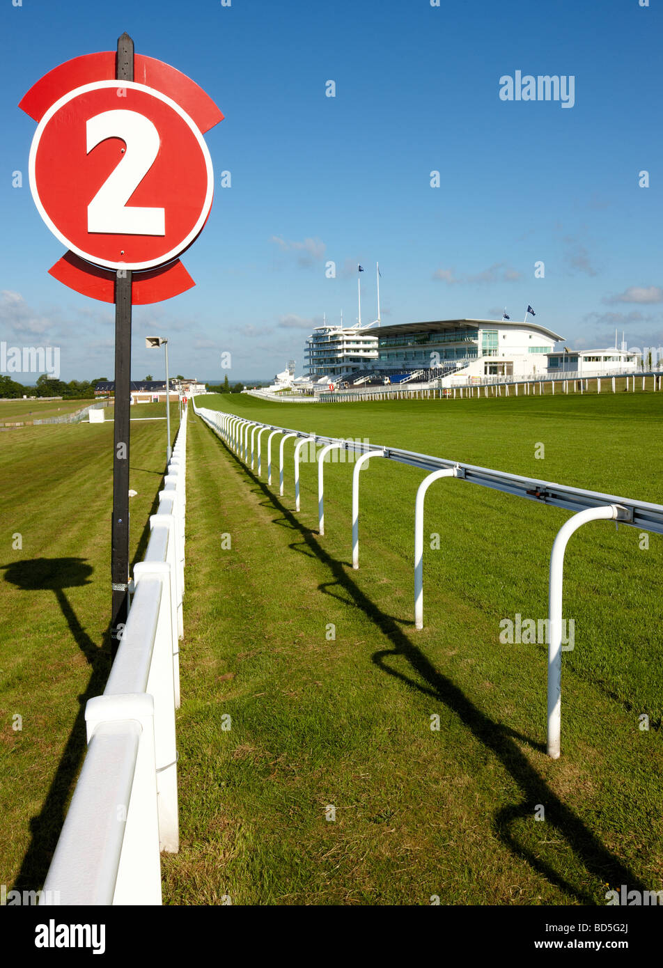 Epsom Downs Racecourse Stockfoto