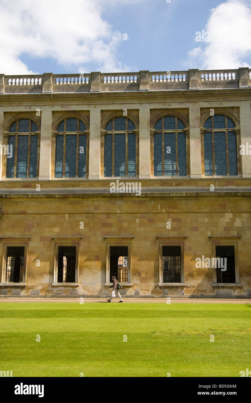 Cambridge University Student Hochschule Stockfoto