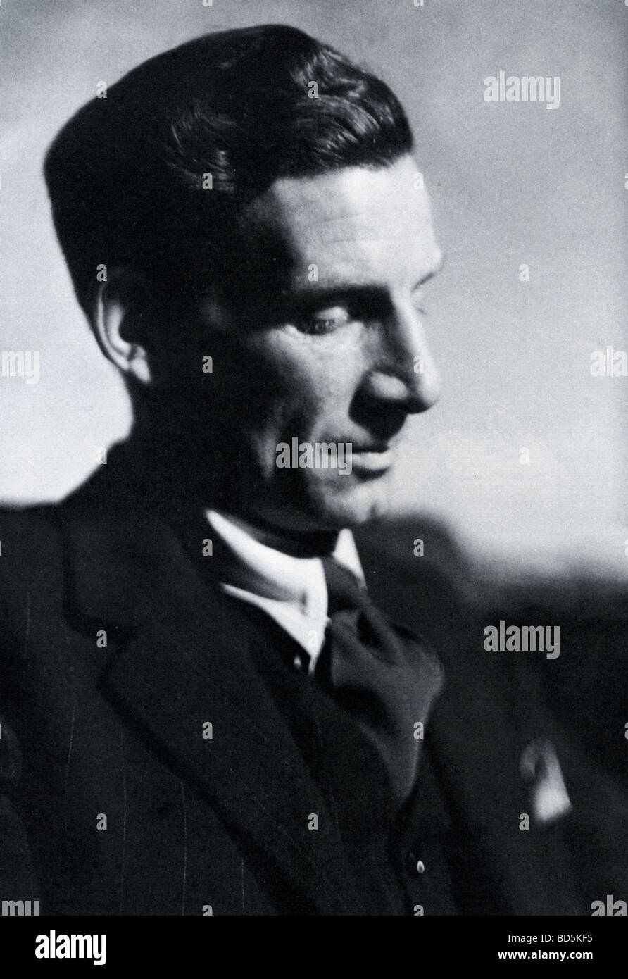 SIEGFRIED SASSOON englischer Dichter und Schriftsteller im Jahre 1930 Stockfoto