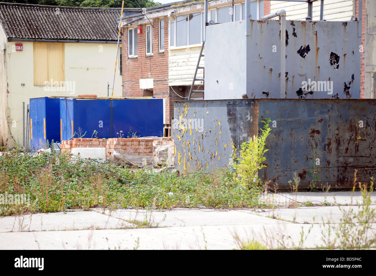 Lizenzfreie kostenlose Foto von stillgelegten gewerblicher Rechtschutz in London UK Stockfoto