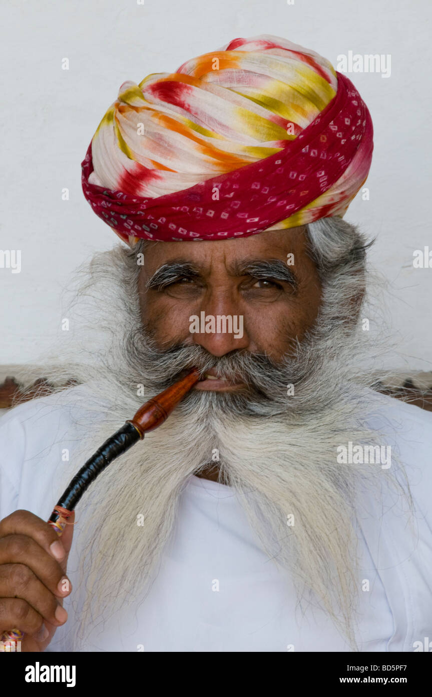 Meherangarh Fort, die majestätische Festung, Singhar Choki Chowk, zeremoniellen Innenhof Guard, blaue Stadt, Jodhpur, Rajasthan, Stockfoto