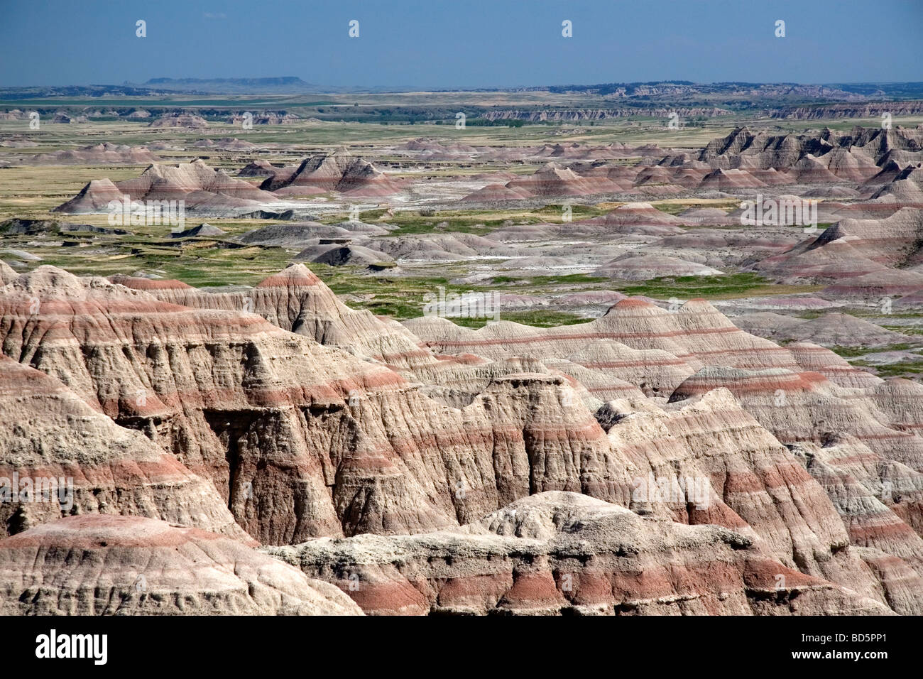 Badlands Nationalpark im Südwesten South Dakota USA Stockfoto