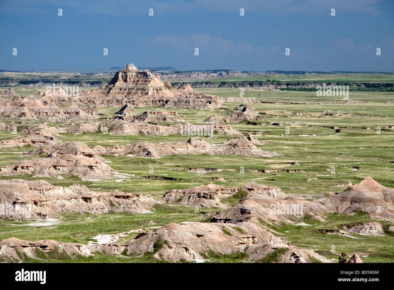 Badlands Nationalpark im Südwesten South Dakota USA Stockfoto