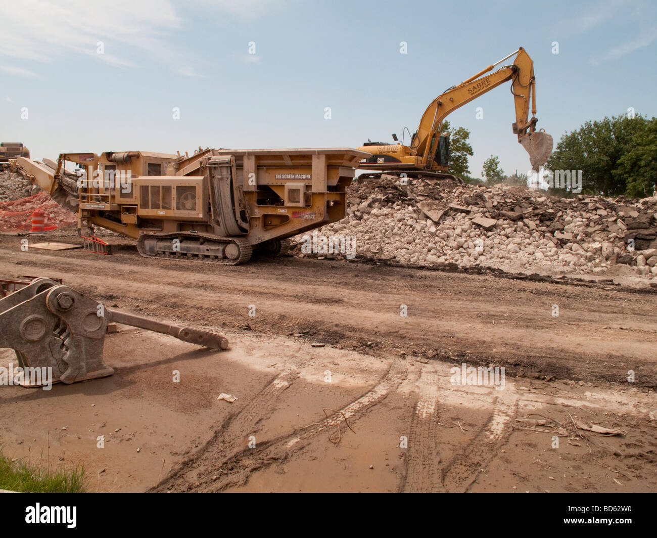 Stadterneuerung in Rochester, NY, USA. Stockfoto