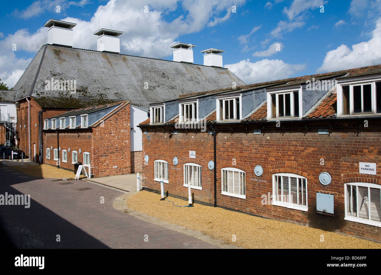 Snape Maltings, Suffolk - das renommierte Zentrum für Musik, zuerst einrichten des angesehenen Komponisten Benjamin Britten. Stockfoto