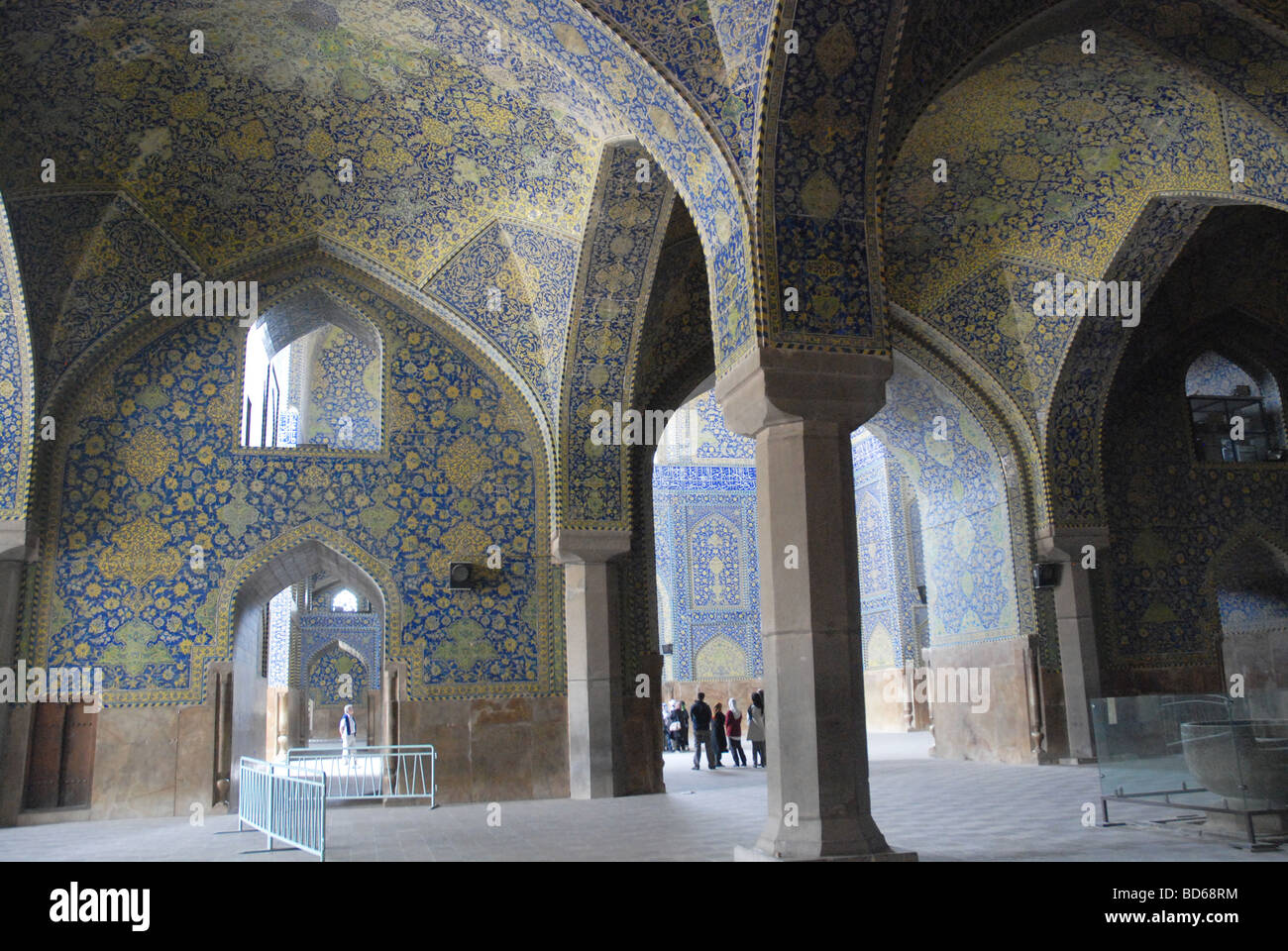 Freitags-Moschee die älteste Moschee in Iran, Esfahan (Isfahan). Stockfoto