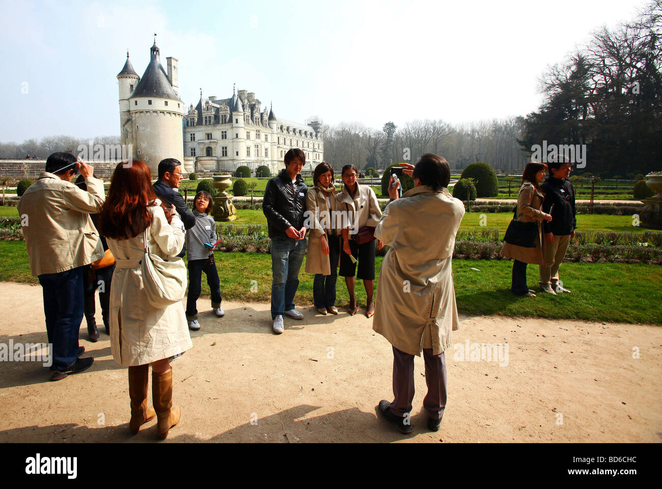 Château de Chenonceau Schloss (37) Stockfoto