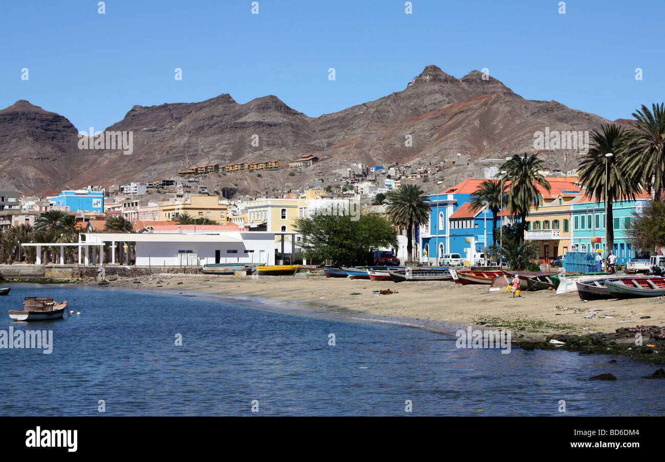 Kap Verde: São Vicente Island (auch Sohn Visent oder Sohn gesandt) Stockfoto