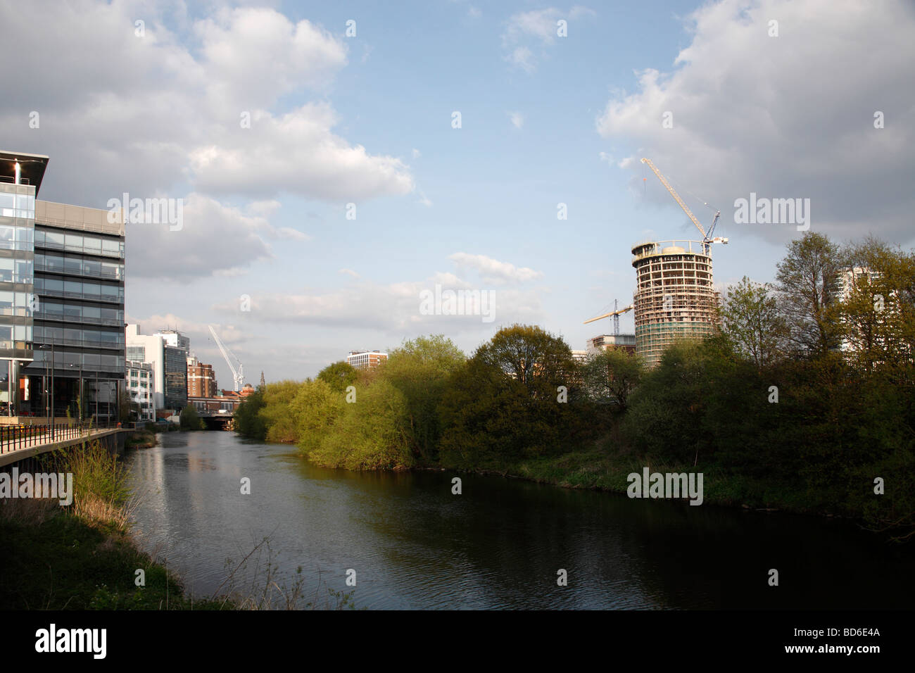 Gebäude im Stadtzentrum von Leeds, West Yorkshire Stockfoto