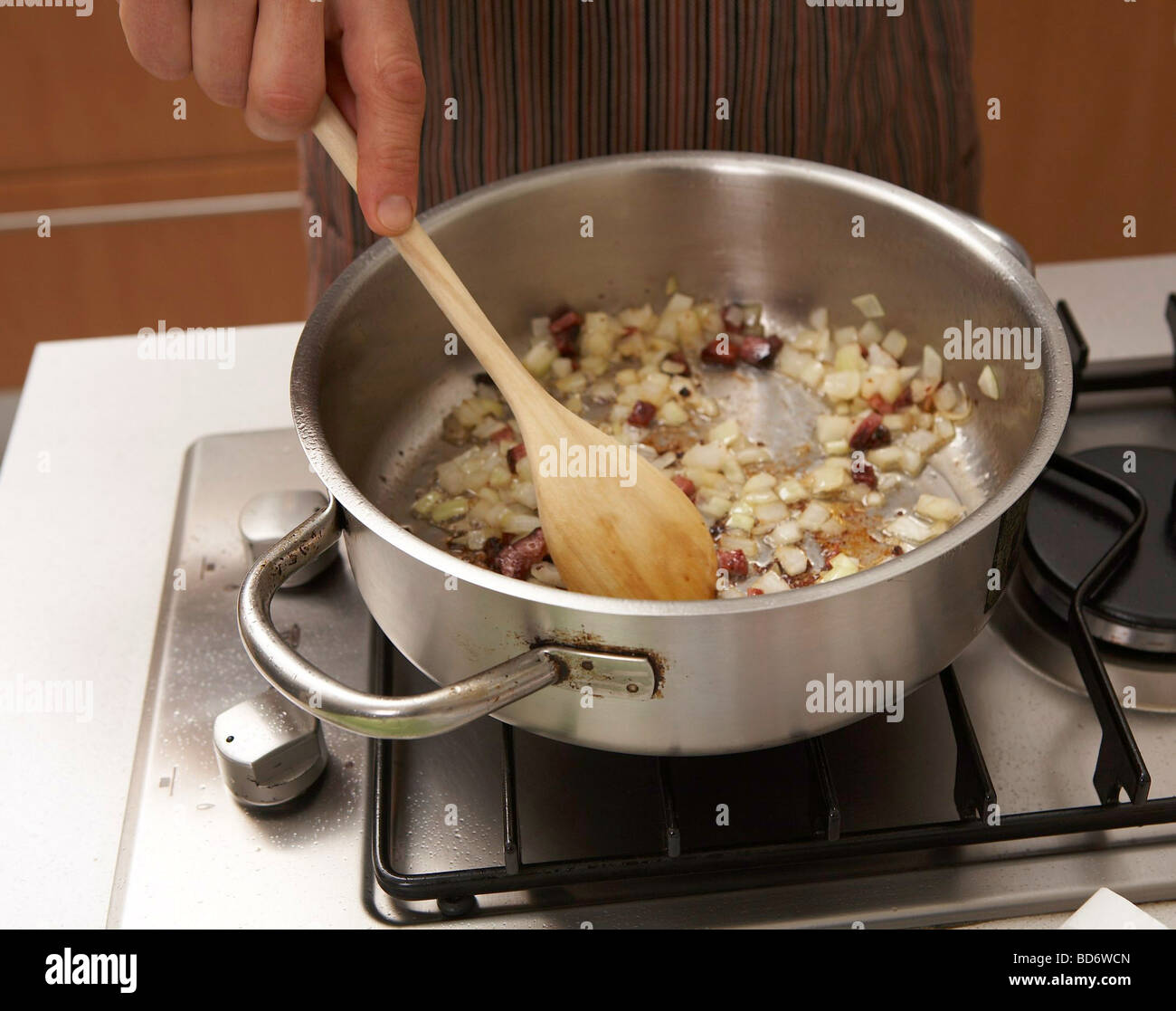 Szekely Gulasch (Schritt für Schritt Stockfotografie - Alamy