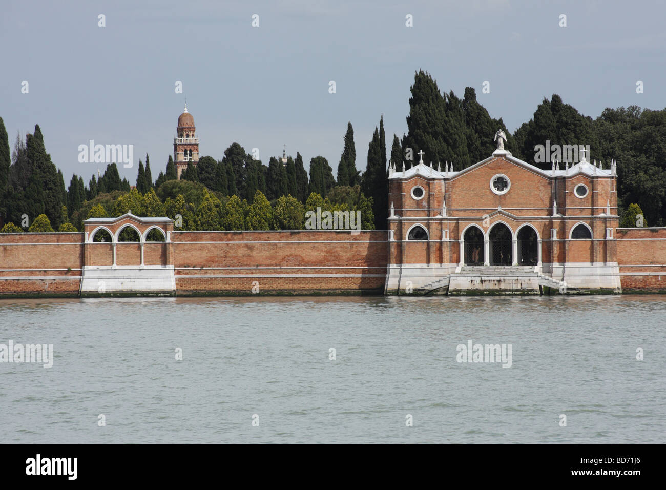 Isola di San Michele. Venedig, Italien. Stockfoto