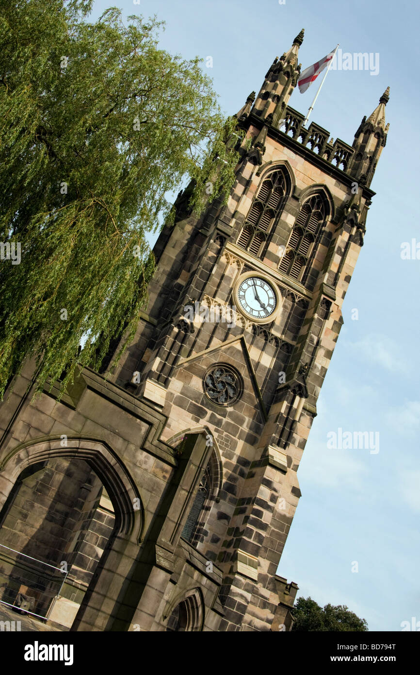 St.-Marien Kirche, Stockport Stockfoto