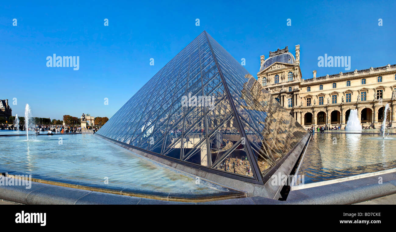 Das Louvre-Museum, Paris, Frankreich. Stockfoto