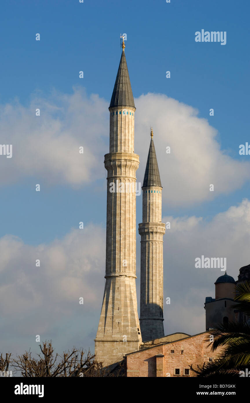 Minarette Stockfoto