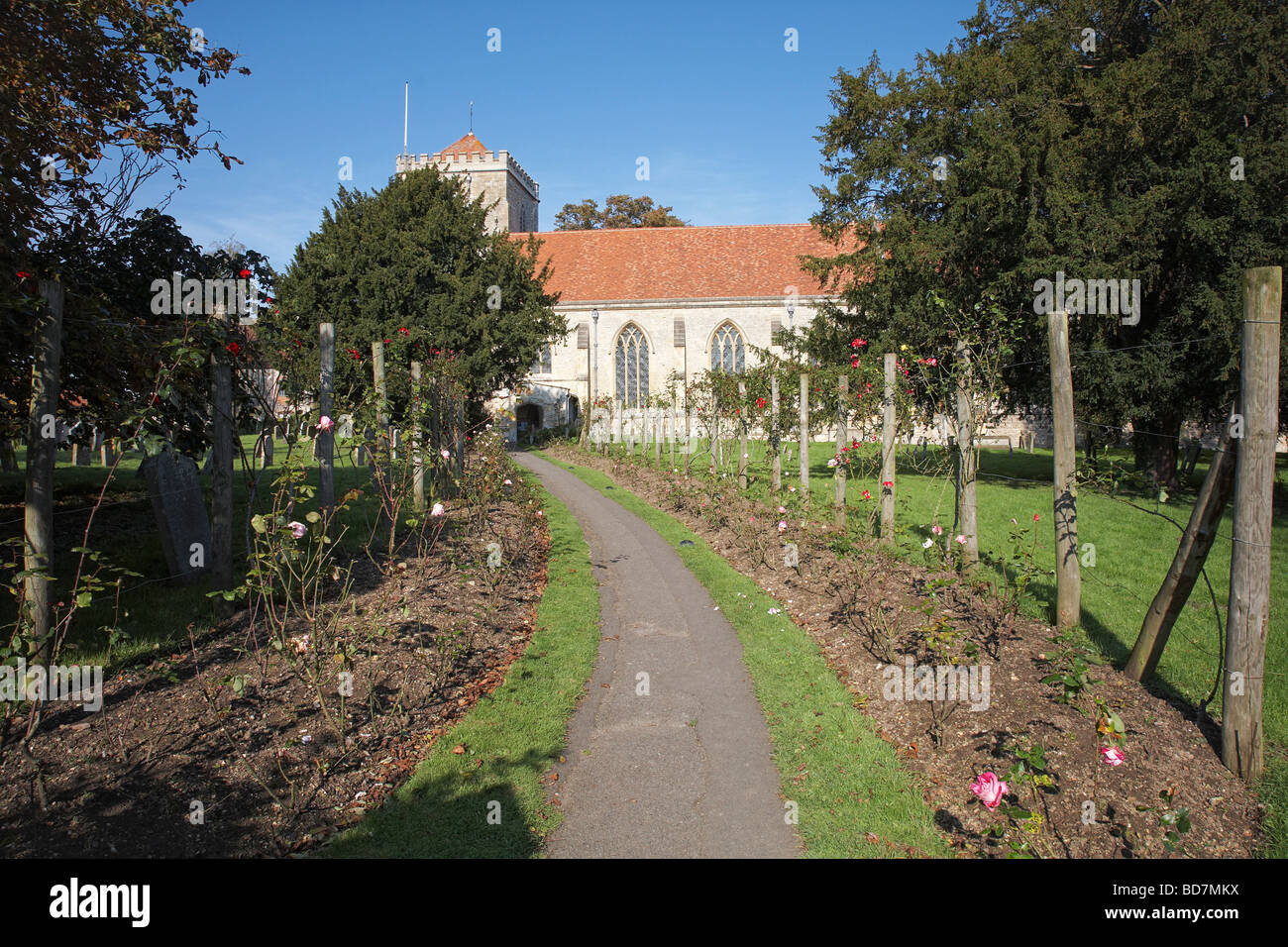 Dorchester Abbey Church of St. Peter und St.Paul-Oxfordshire-England-UK Stockfoto