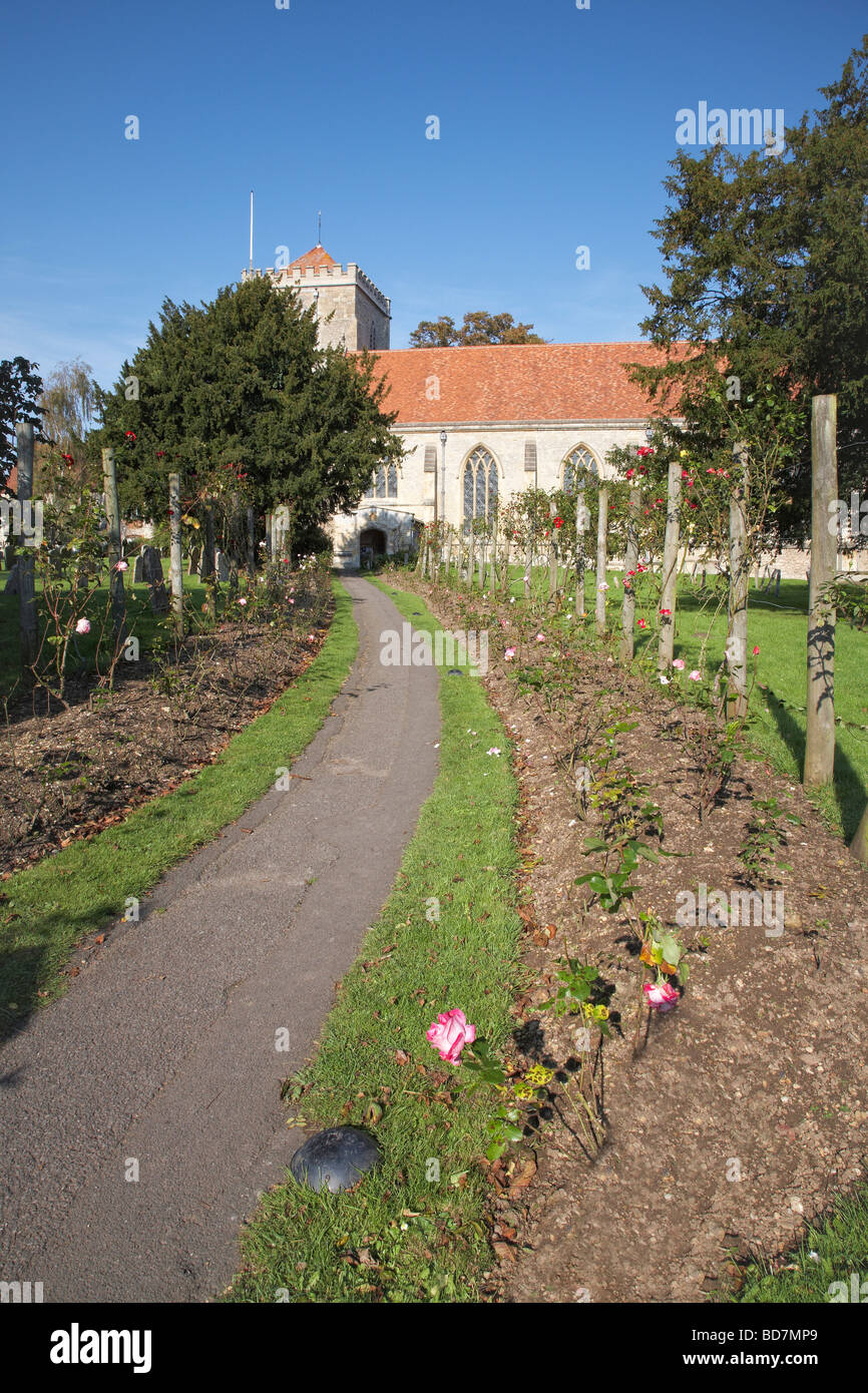 Dorchester Abbey Church of St. Peter und St.Paul-Oxfordshire-England-UK Stockfoto