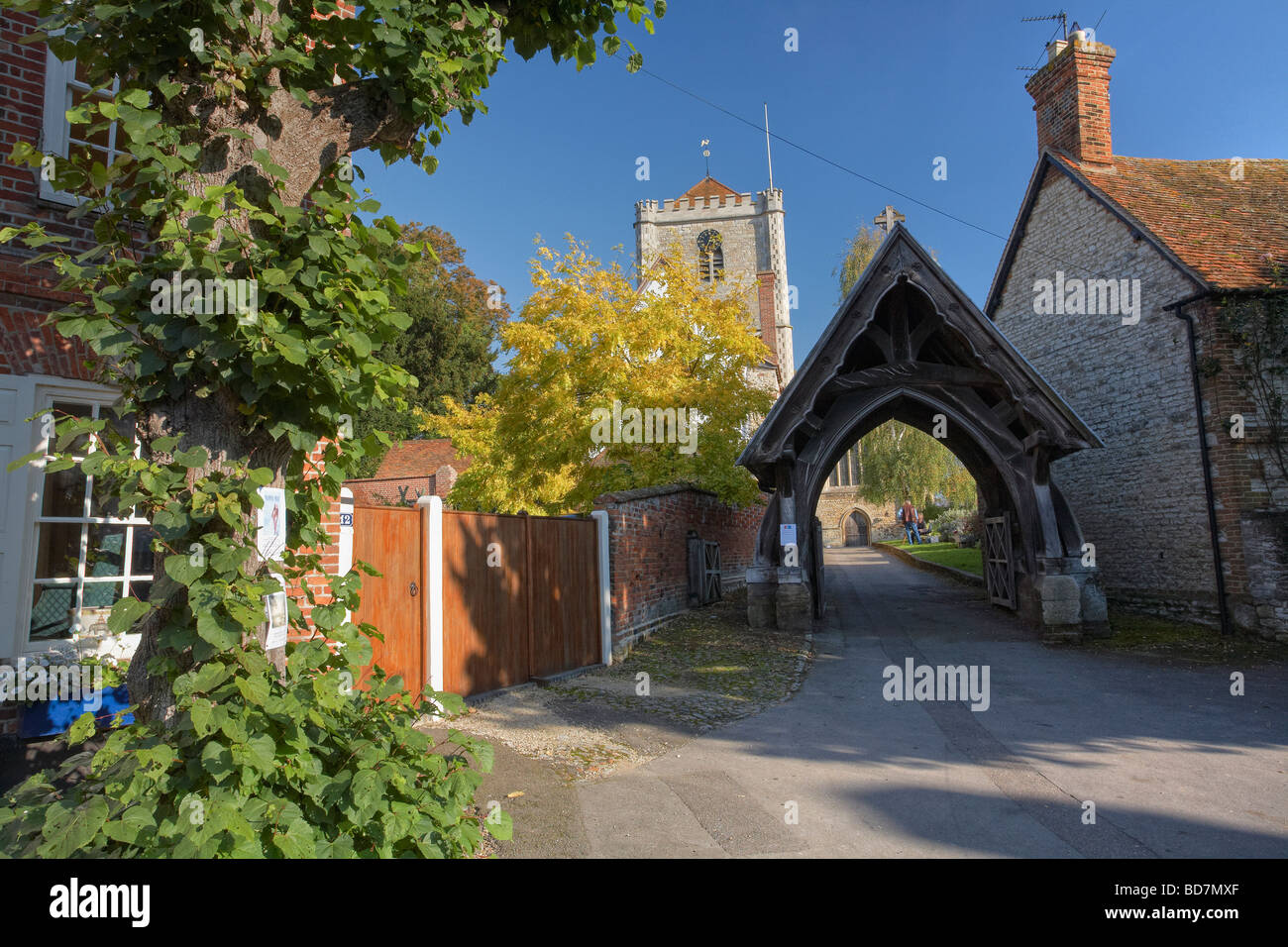 Dorchester Abbey Church of St. Peter und St.Paul-Oxfordshire-England-UK Stockfoto