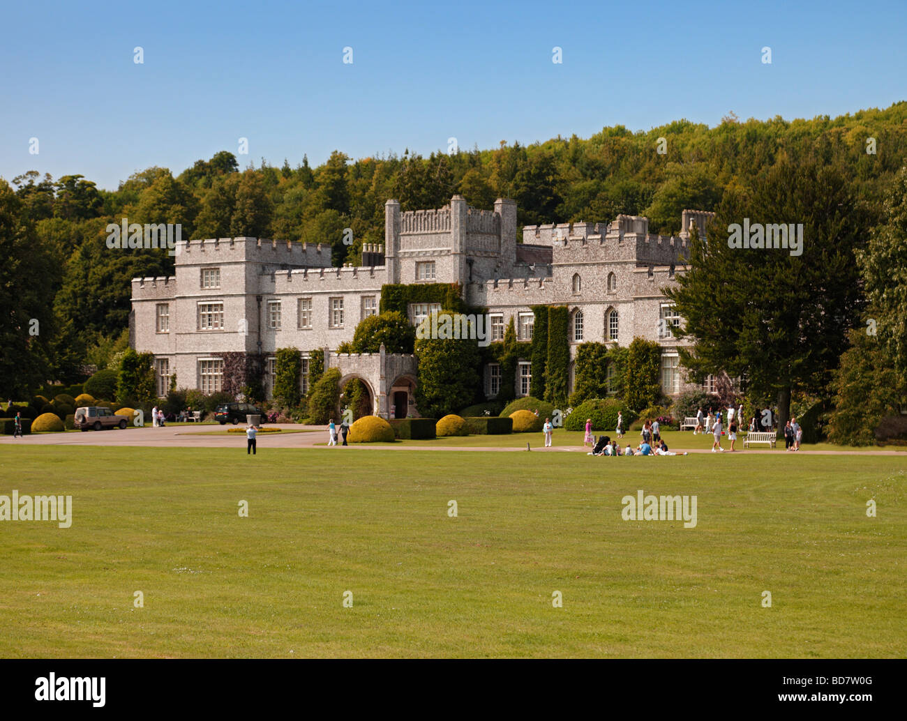 West Dean College in der Nähe von Chichester. West Sussex, England, UK. Stockfoto
