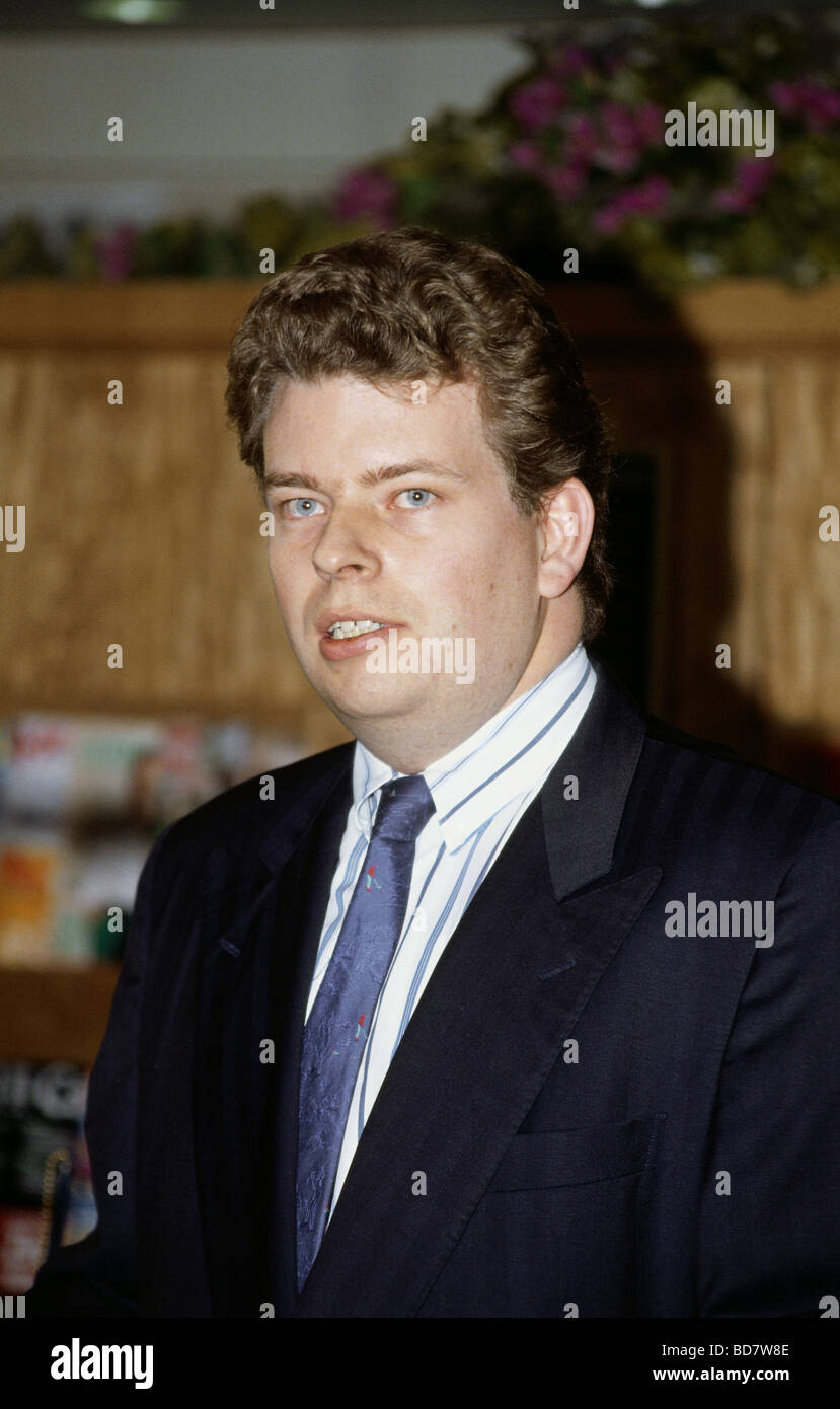 Schoerghuber, Stefan, 6.7.1961 - 25.11.2008, deutscher Geschäftsmann, Porträt, 19.3.1992, Stockfoto