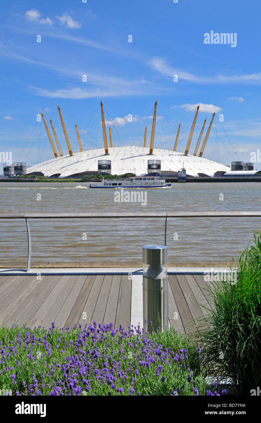 O2 Arena Millennium Dome, London, Vereinigtes Königreich Stockfoto