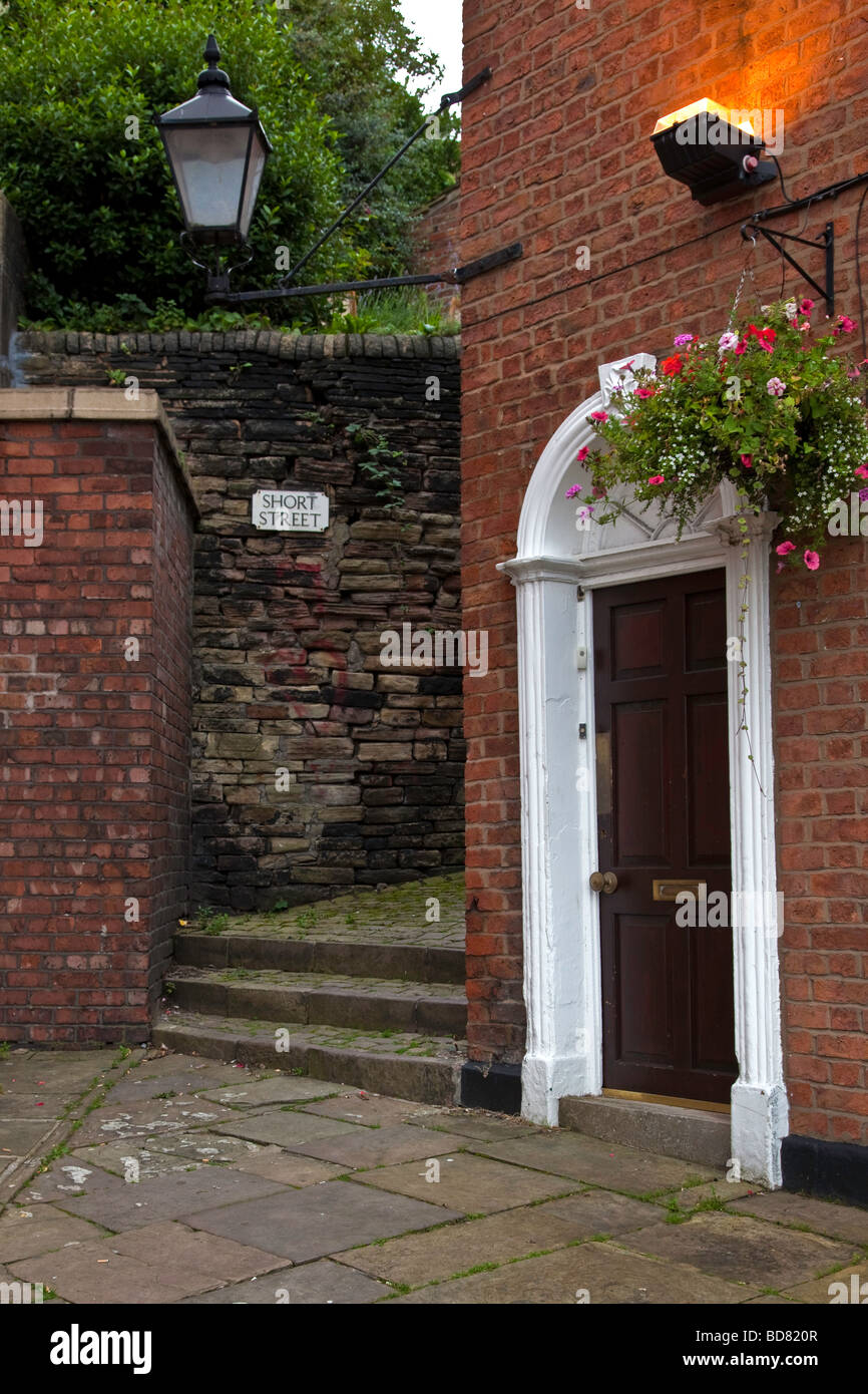 Kurze Straße, Macclesfield, Cheshire Stockfoto