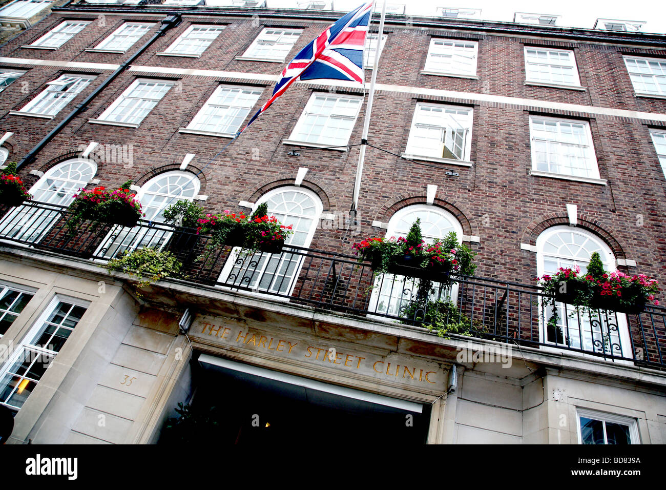 Der Harley Street Clinic London W1 Stockfoto