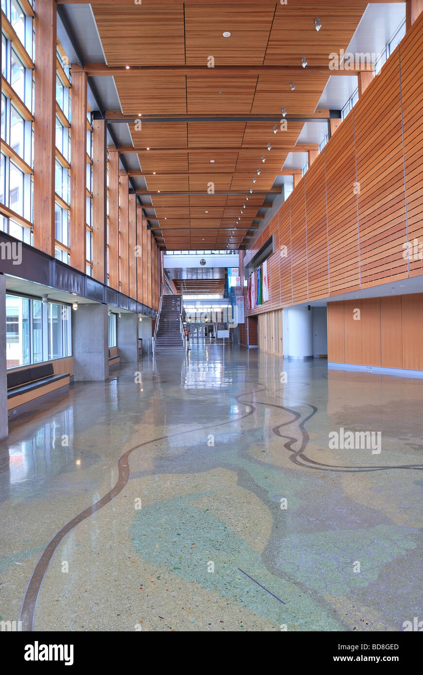 Bellevue-Rathaus-Interieur Stockfoto