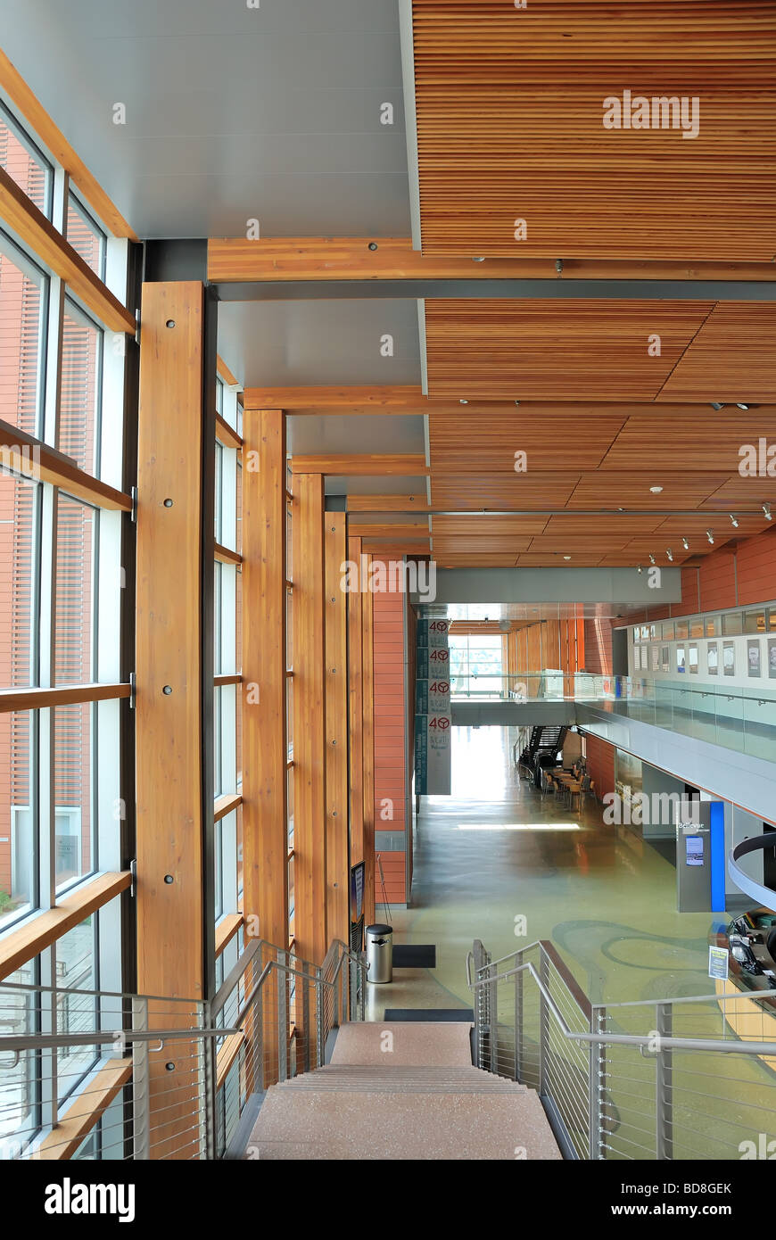 Innenraum des Bellevue Rathaus Stockfoto