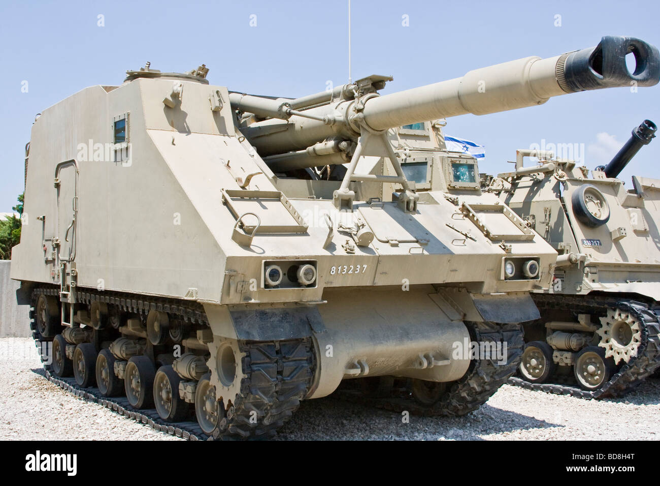 Soltam L33 Panzerhaubitze Stockfoto